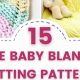 Easy Knit: Free Baby Blanket Pattern PDF for Beginners! | Baby Care 101: Essential Tips for Happy, Healthy Babies