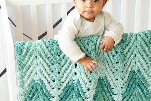 Easy Bernat Baby Blanket Yarn Pattern [Free] + Ideas | Baby Care 101: Essential Tips for Happy, Healthy Babies