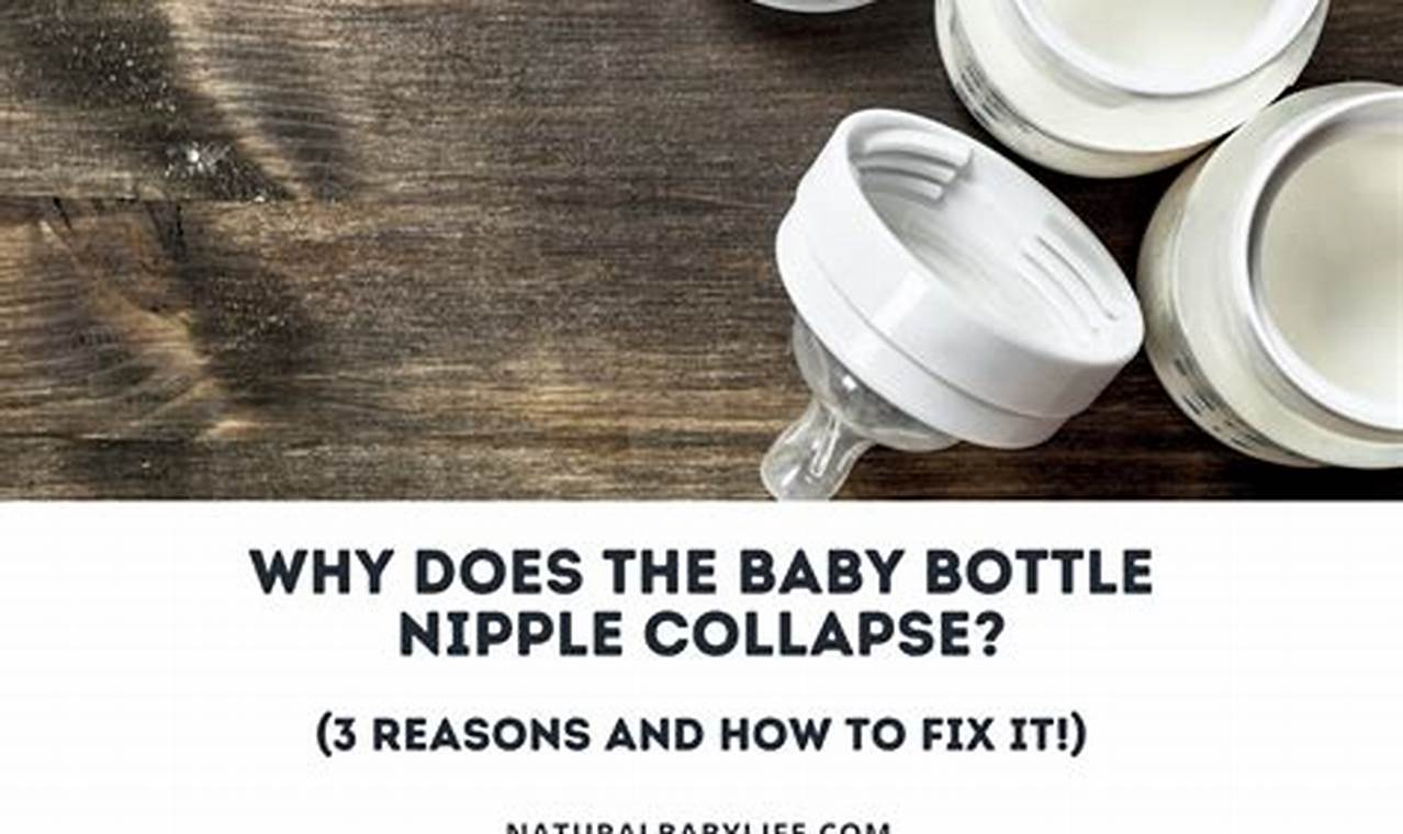 Stop Nipple Collapse: Baby Bottle Nipple Fix Tips Baby Care 101: Essential Tips for Happy, Healthy Babies Stop Nipple Collapse: Baby Bottle Nipple Fix Tips | Baby Care 101: Essential Tips for Happy, Healthy Babies
