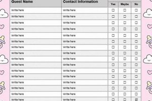 Free Baby Shower Guest List Template: Plan & Celebrate! Baby Care 101: Essential Tips for Happy, Healthy Babies Free Baby Shower Guest List Template: Plan & Celebrate! | Baby Care 101: Essential Tips for Happy, Healthy Babies