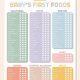 Easy Baby's First Foods Checklist Guide &amp; Recipes | Baby Care 101: Essential Tips for Happy, Healthy Babies