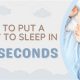 Easy Sleep: How to Put a Baby to Sleep in 40 Seconds (Tips) | Baby Care 101: Essential Tips for Happy, Healthy Babies
