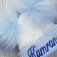 Cute Personalised Baby Pom Pom Hats Boy + Name! | Baby Care 101: Essential Tips for Happy, Healthy Babies