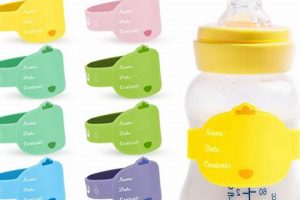 Essential Baby Bottle Labels for Daycare Centers | [Facility Name] | Baby Care 101: Essential Tips for Happy, Healthy Babies