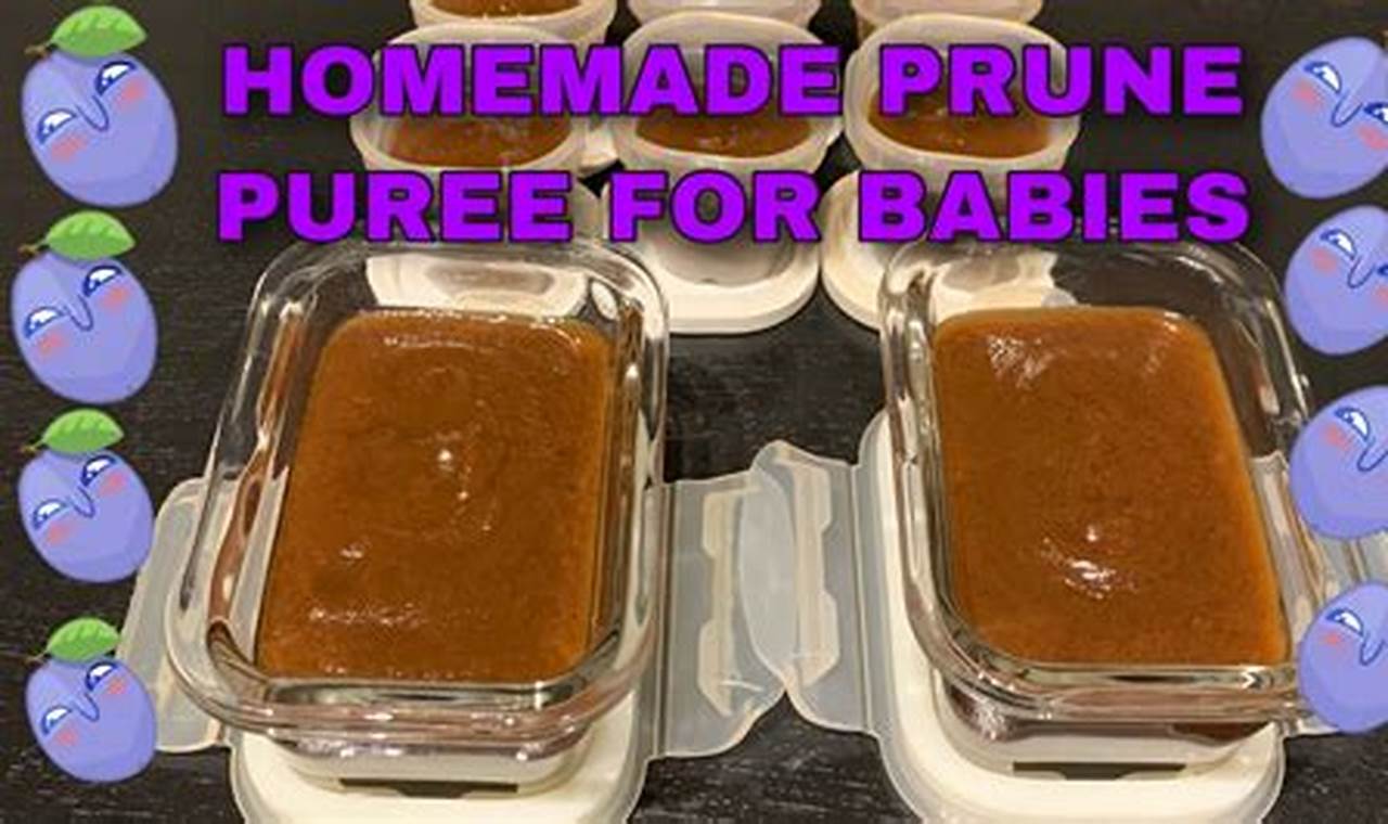 Easy How to Make Prune Baby Food (Recipe + Benefits) Baby Care 101: Essential Tips for Happy, Healthy Babies Easy How to Make Prune Baby Food (Recipe + Benefits) | Baby Care 101: Essential Tips for Happy, Healthy Babies