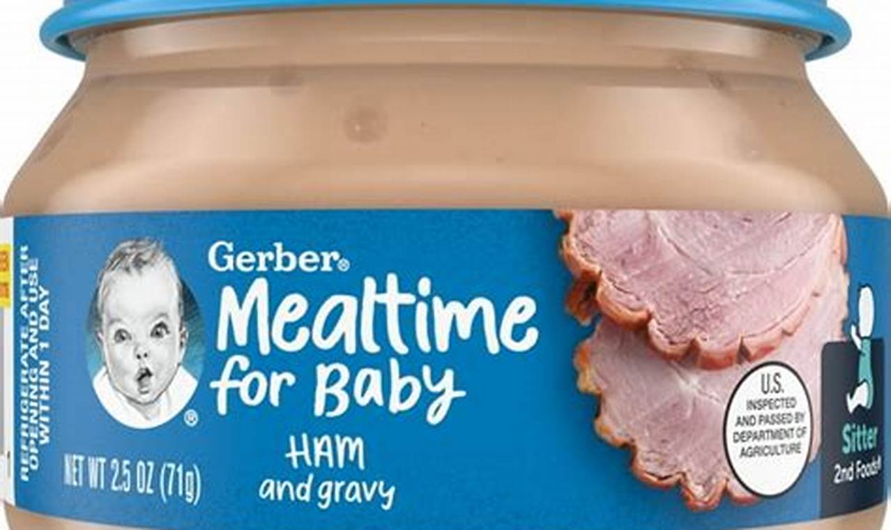 Is Gerber Baby Food Ham Safe? Guide & Tips Baby Care 101: Essential Tips for Happy, Healthy Babies Is Gerber Baby Food Ham Safe? Guide & Tips | Baby Care 101: Essential Tips for Happy, Healthy Babies