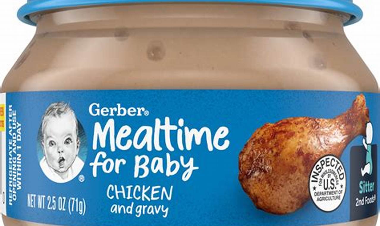Best Gerber Chicken Baby Food: Stage, Benefits & More Baby Care 101: Essential Tips for Happy, Healthy Babies Best Gerber Chicken Baby Food: Stage, Benefits & More | Baby Care 101: Essential Tips for Happy, Healthy Babies