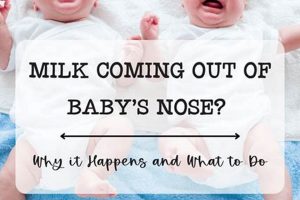 Baby's Nose: Formula Coming Out & What It Means Baby Care 101: Essential Tips for Happy, Healthy Babies Baby's Nose: Formula Coming Out & What It Means | Baby Care 101: Essential Tips for Happy, Healthy Babies