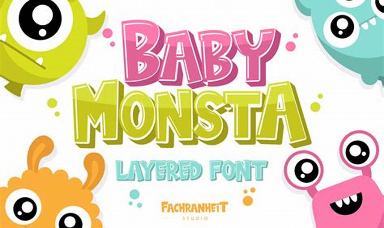 Cute Baby Monsta Font: Designs for Little Ones! Baby Care 101: Essential Tips for Happy, Healthy Babies Cute Baby Monsta Font: Designs for Little Ones! | Baby Care 101: Essential Tips for Happy, Healthy Babies