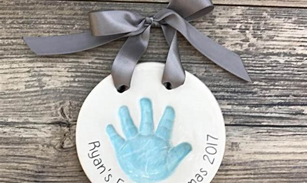 Cherished Baby Handprint Ornament Keepsakes for Babies | Baby Care 101: Essential Tips for Happy, Healthy Babies