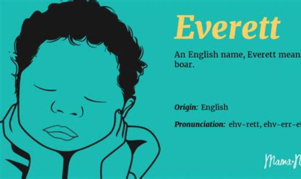 Meaning of Everett: Is Everett a good Baby Name? | Baby Care 101: Essential Tips for Happy, Healthy Babies