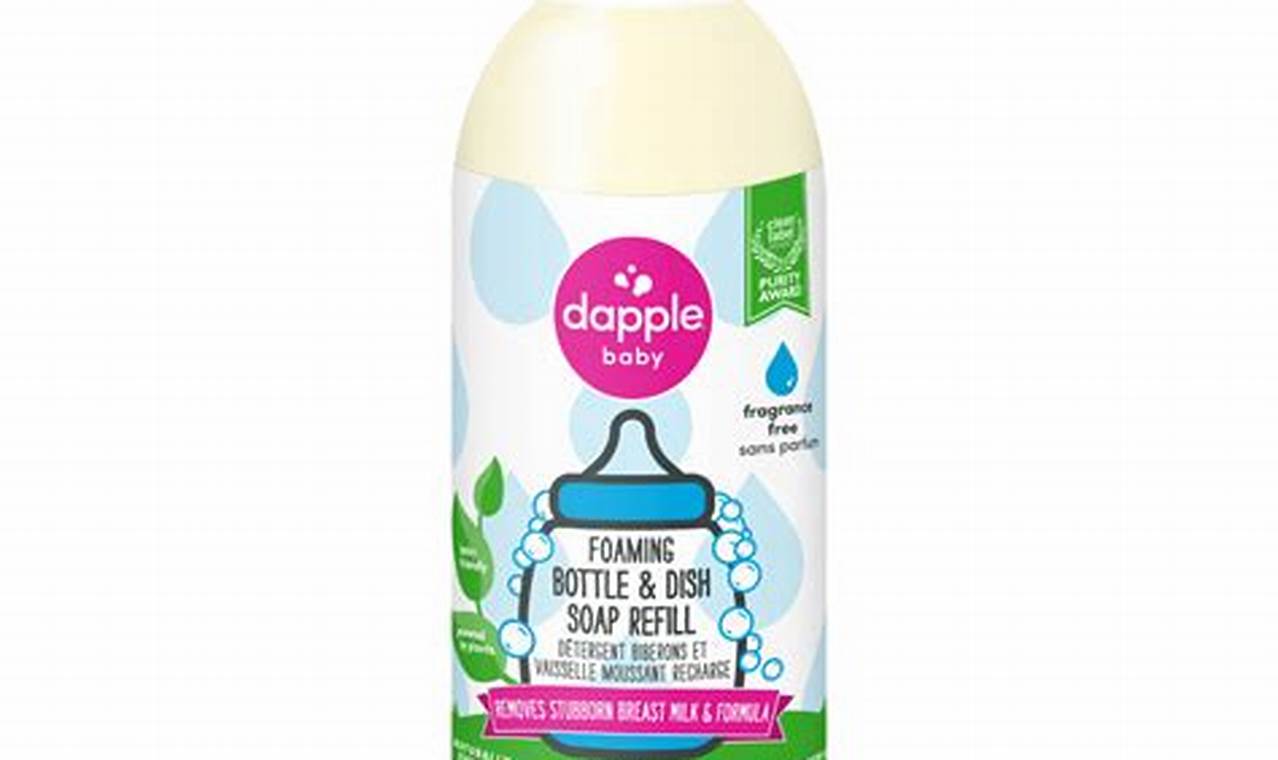 Gentle Clean: Dapple Baby Dish Soap for Happy Babies! | Baby Care 101: Essential Tips for Happy, Healthy Babies