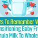 Formula to Milk: A Guide to Transitioning Your Baby | Baby Care 101: Essential Tips for Happy, Healthy Babies