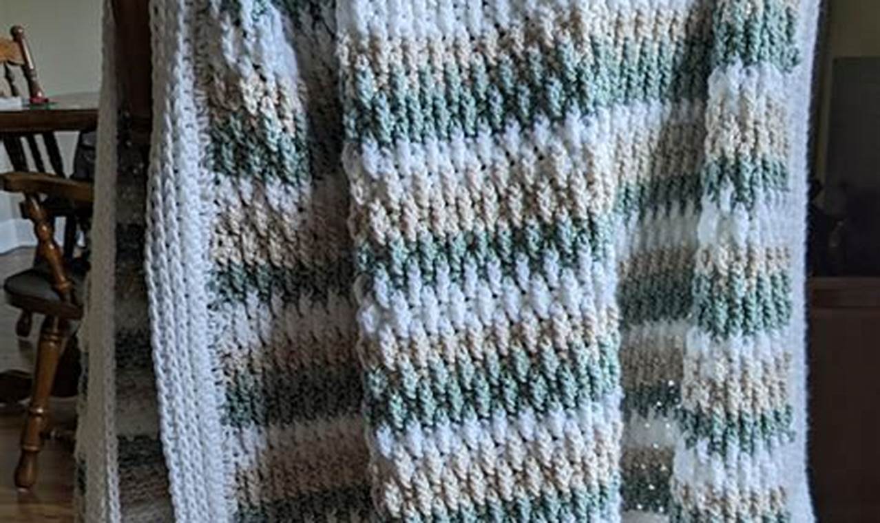 Cozy Creation: Alpine Stitch Baby Blanket Pattern | Baby Care 101: Essential Tips for Happy, Healthy Babies