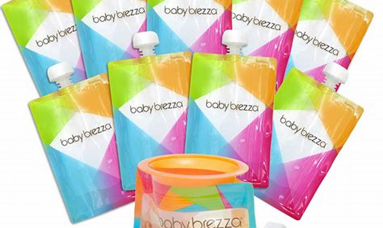 Baby Brezza Pouches: The Ultimate Food Solution Guide | Baby Care 101: Essential Tips for Happy, Healthy Babies
