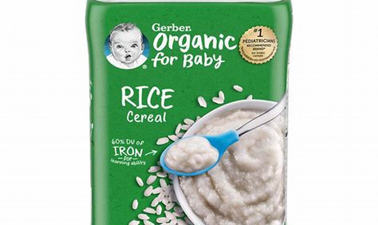 Best Organic Rice Cereal for Babies: Safe Start + | Baby Care 101: Essential Tips for Happy, Healthy Babies