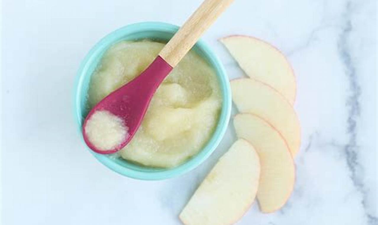 Easy How to Make Apple Baby Food Recipe + Tips Baby Care 101: Essential Tips for Happy, Healthy Babies Easy How to Make Apple Baby Food Recipe + Tips | Baby Care 101: Essential Tips for Happy, Healthy Babies