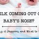 Why Milk Comes Out Baby's Nose: Causes &amp; Tips | Baby Care 101: Essential Tips for Happy, Healthy Babies