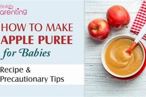 Easy & Healthy: How to Make Apple Puree for Baby at Home | Baby Care 101: Essential Tips for Happy, Healthy Babies