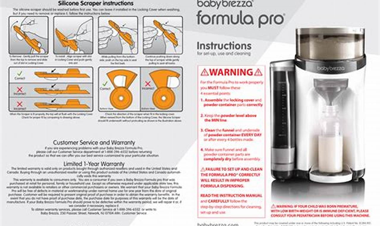 Baby Brezza Formula Manual: Pro Tips & Safe Mixing Guide | Baby Care 101: Essential Tips for Happy, Healthy Babies
