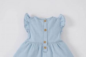 Darling Baby Jean Dress: Style & Comfort | Baby Care 101: Essential Tips for Happy, Healthy Babies
