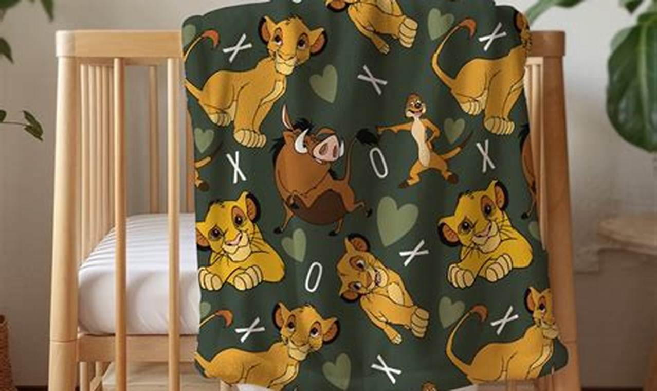 Cute Lion King Baby Blanket: Cozy & Safe | Baby Care 101: Essential Tips for Happy, Healthy Babies