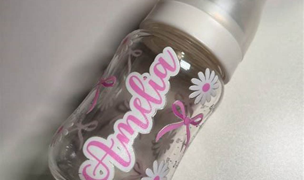 Best Custom Baby Bottles: Personalized Bottles! | Baby Care 101: Essential Tips for Happy, Healthy Babies