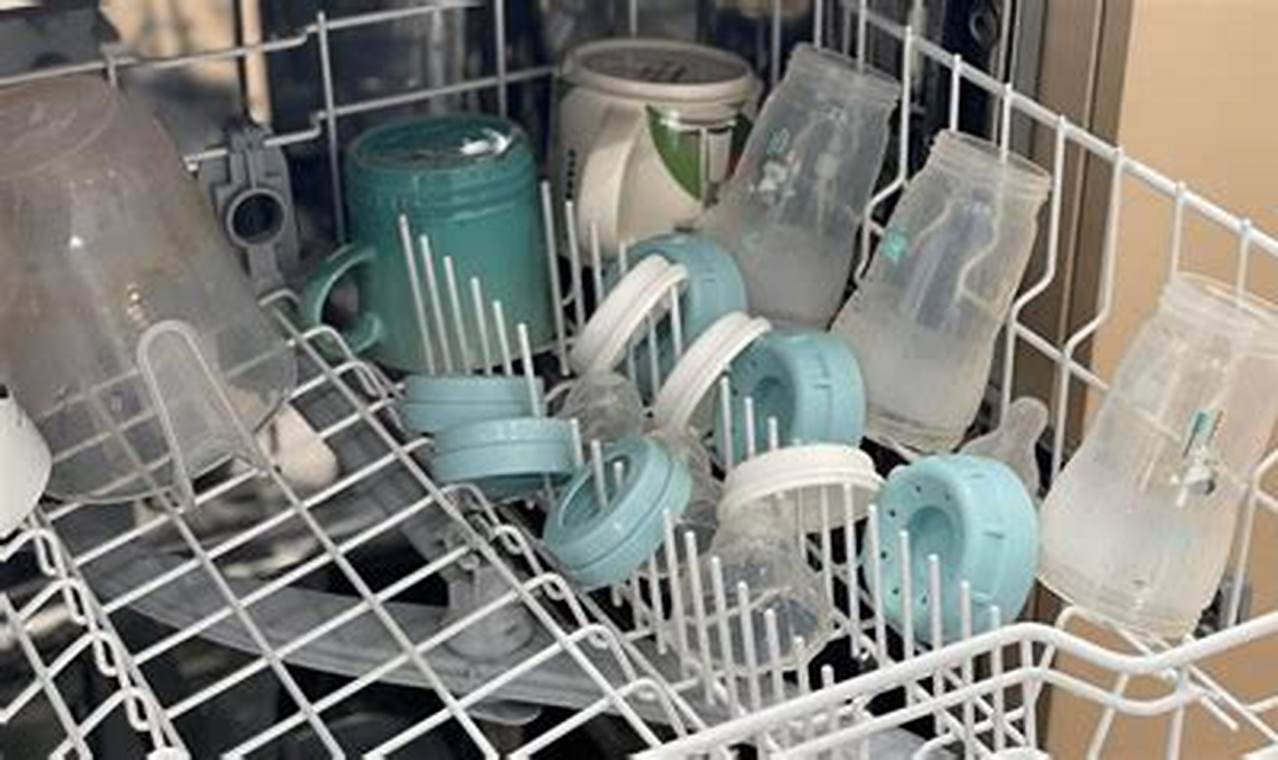 Baby Bottles: Can They Go In The Dishwasher? Guide Baby Care 101: Essential Tips for Happy, Healthy Babies Baby Bottles: Can They Go In The Dishwasher? Guide | Baby Care 101: Essential Tips for Happy, Healthy Babies