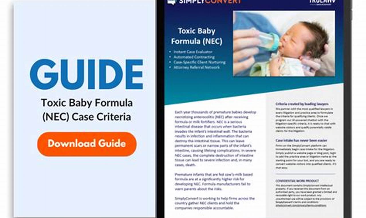 NEC Formula Cases: Sign Retainers &amp; Get Justice Now | Baby Care 101: Essential Tips for Happy, Healthy Babies