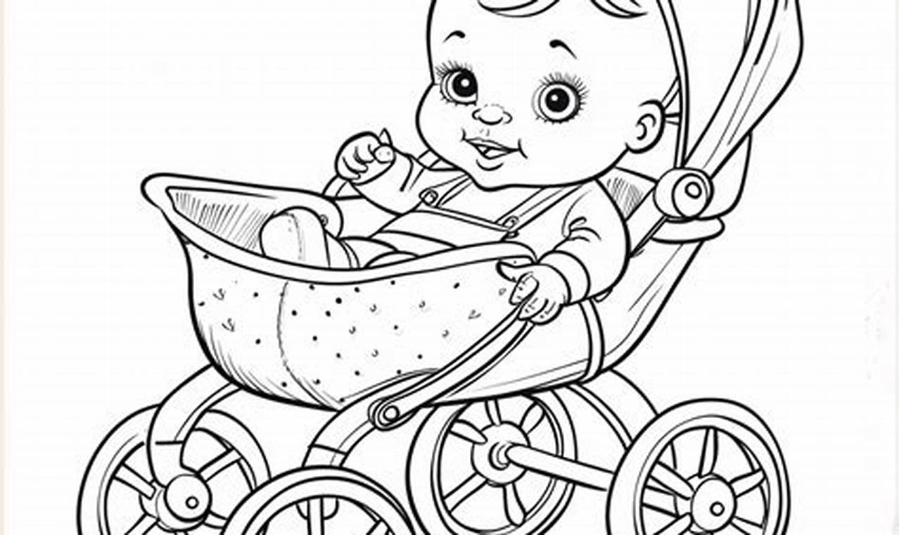Cute Baby Doll Coloring Pages for Little Artists | Baby Care 101: Essential Tips for Happy, Healthy Babies