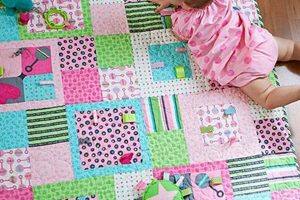 Easy Fat Quarter Baby Quilt Patterns + Ideas! | Baby Care 101: Essential Tips for Happy, Healthy Babies