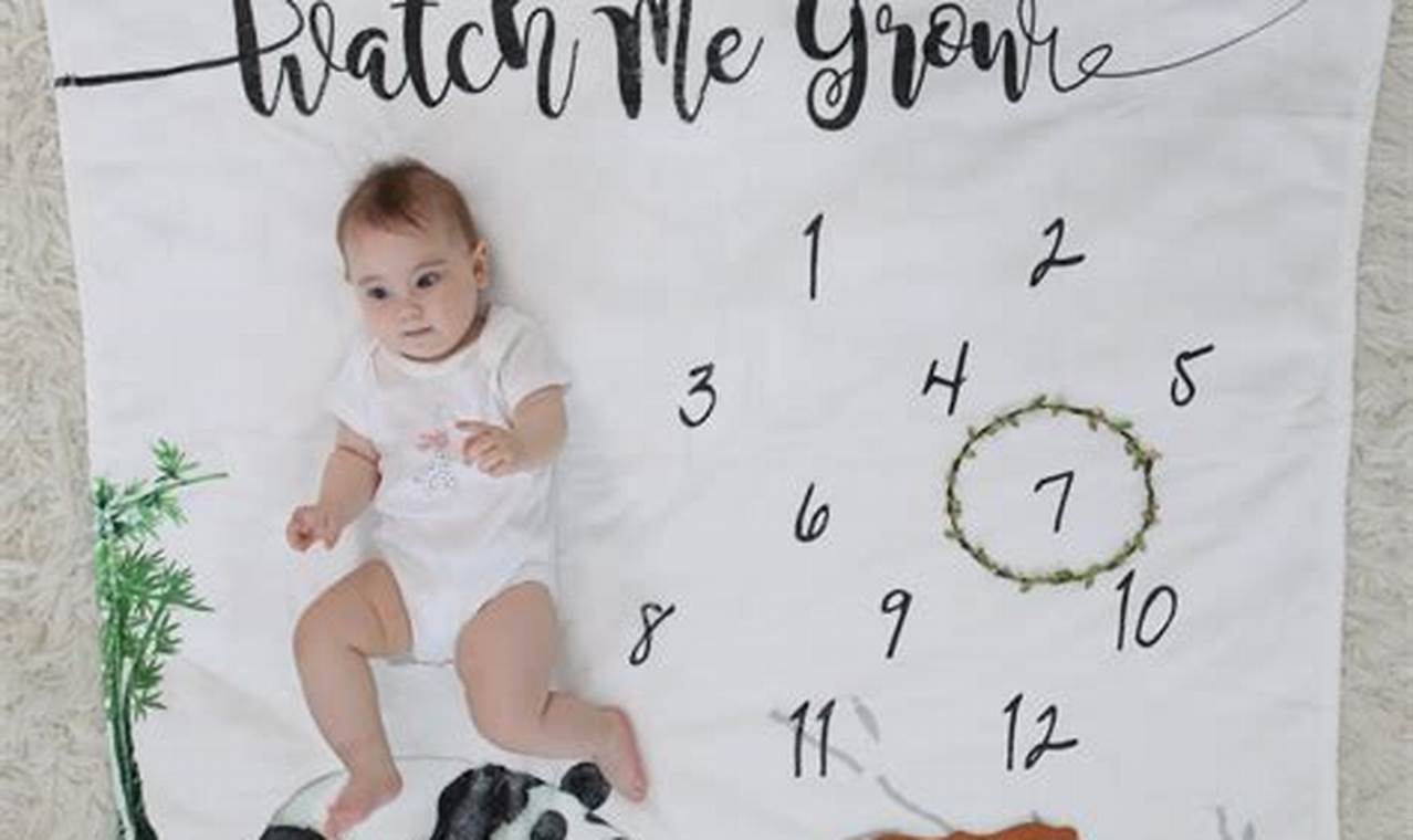 Cherish Every Moment: Milestone Baby Blanket - Growth Tracker! | Baby Care 101: Essential Tips for Happy, Healthy Babies