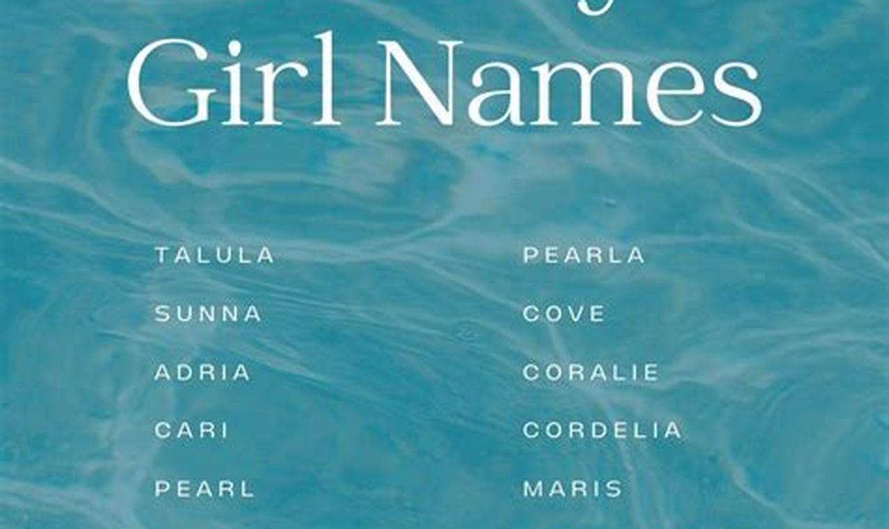 Unique Ocean Baby Girl Names + Meanings | Baby Care 101: Essential Tips for Happy, Healthy Babies