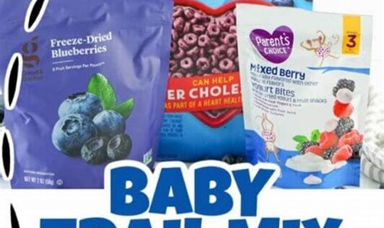 Healthy Baby Trail Mix: Recipes & Safety Tips | Baby Care 101: Essential Tips for Happy, Healthy Babies