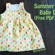 Free Baby Dress Pattern PDF: Sew Cute Styles | Baby Care 101: Essential Tips for Happy, Healthy Babies