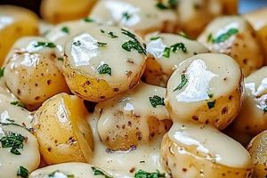 Easy Creamy Garlic Sauce Baby Potatoes: A Delicious Side! Baby Care 101: Essential Tips for Happy, Healthy Babies Easy Creamy Garlic Sauce Baby Potatoes: A Delicious Side! | Baby Care 101: Essential Tips for Happy, Healthy Babies