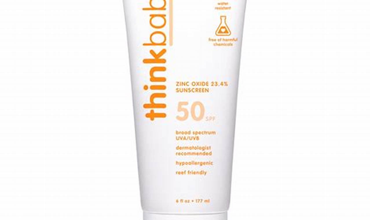 Think Baby Sunscreen: Best Protection for Delicate Skin Baby Care 101: Essential Tips for Happy, Healthy Babies Think Baby Sunscreen: Best Protection for Delicate Skin | Baby Care 101: Essential Tips for Happy, Healthy Babies