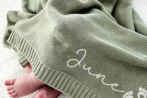 Custom Baby Blanket with Name: Soft Personalized Keepsake | Baby Care 101: Essential Tips for Happy, Healthy Babies