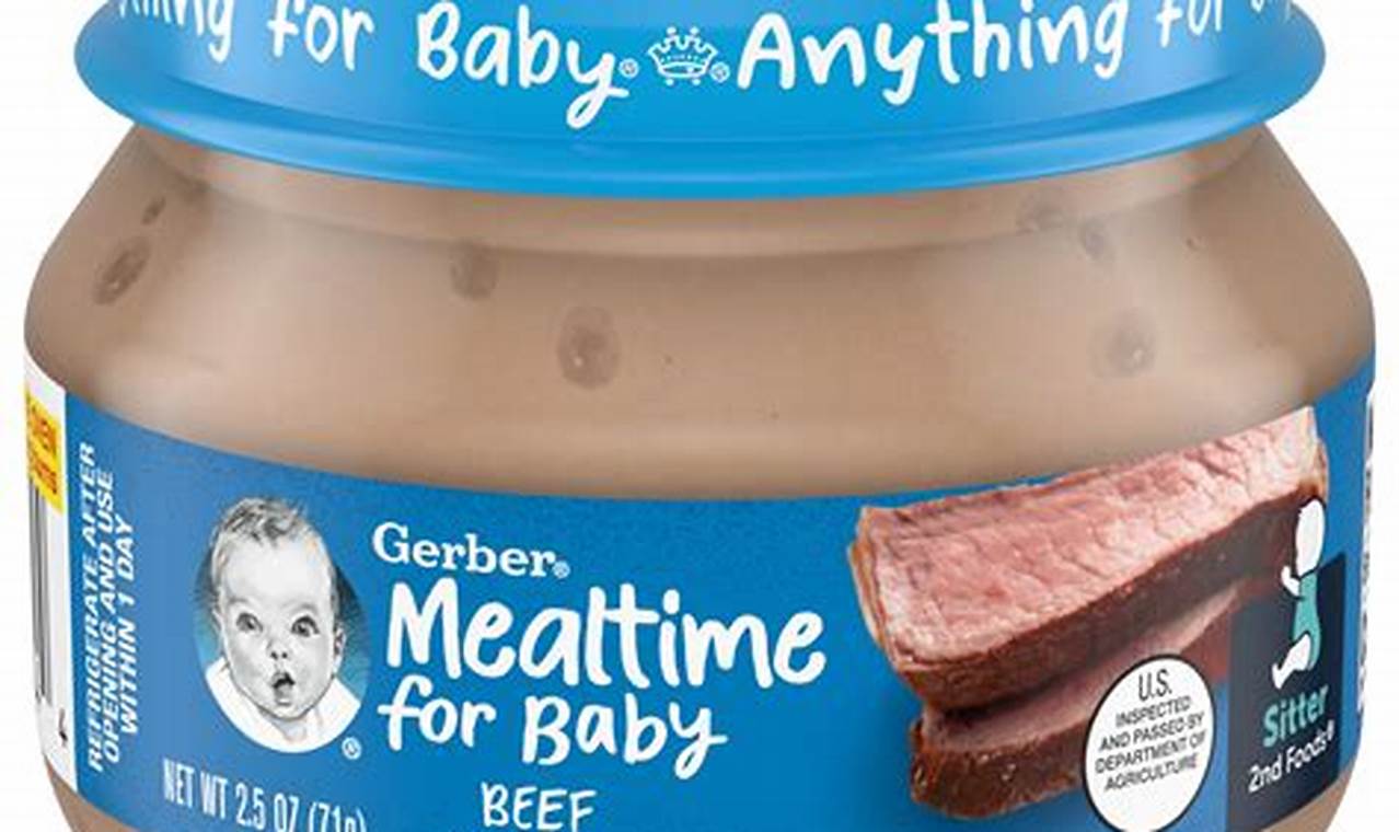Best Gerber Baby Food Meat: Nutritious Choices & Guide Baby Care 101: Essential Tips for Happy, Healthy Babies Best Gerber Baby Food Meat: Nutritious Choices & Guide | Baby Care 101: Essential Tips for Happy, Healthy Babies