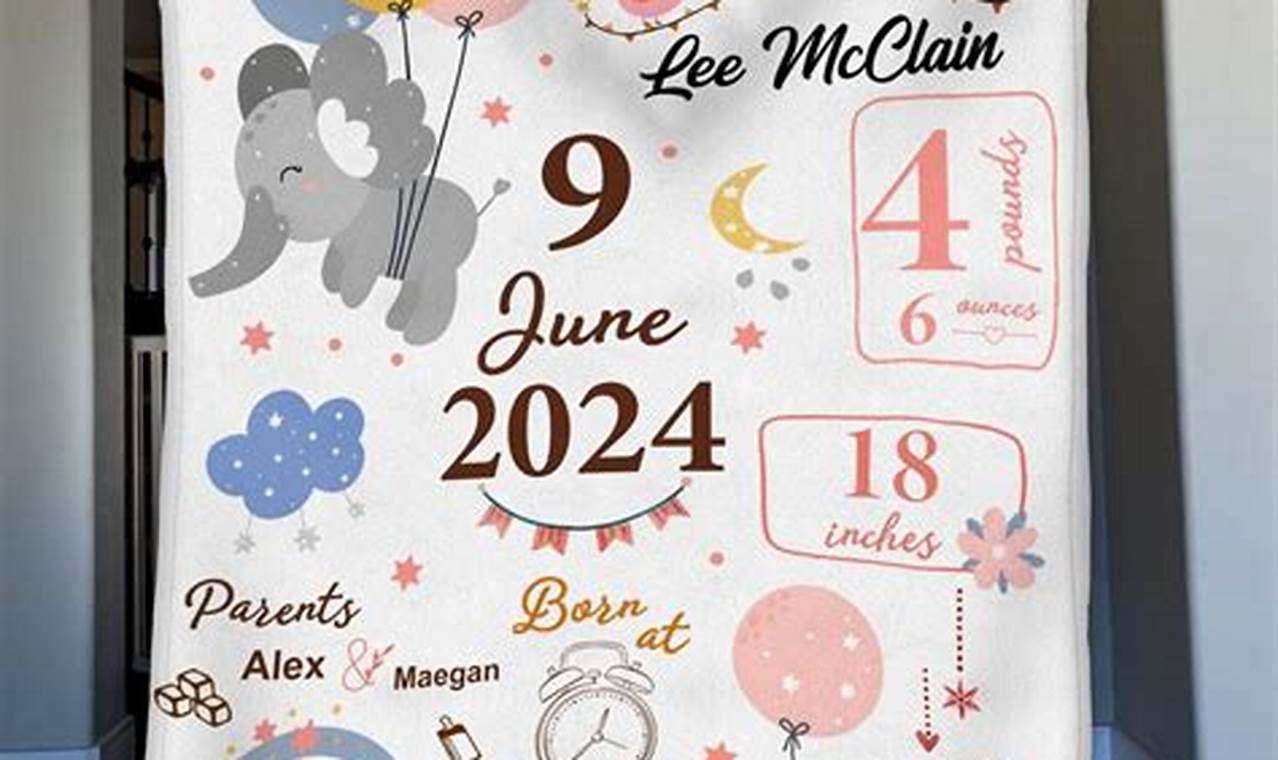 Snuggle Up: Custom Personalized Baby Blankets with Birth Info Today! | Baby Care 101: Essential Tips for Happy, Healthy Babies