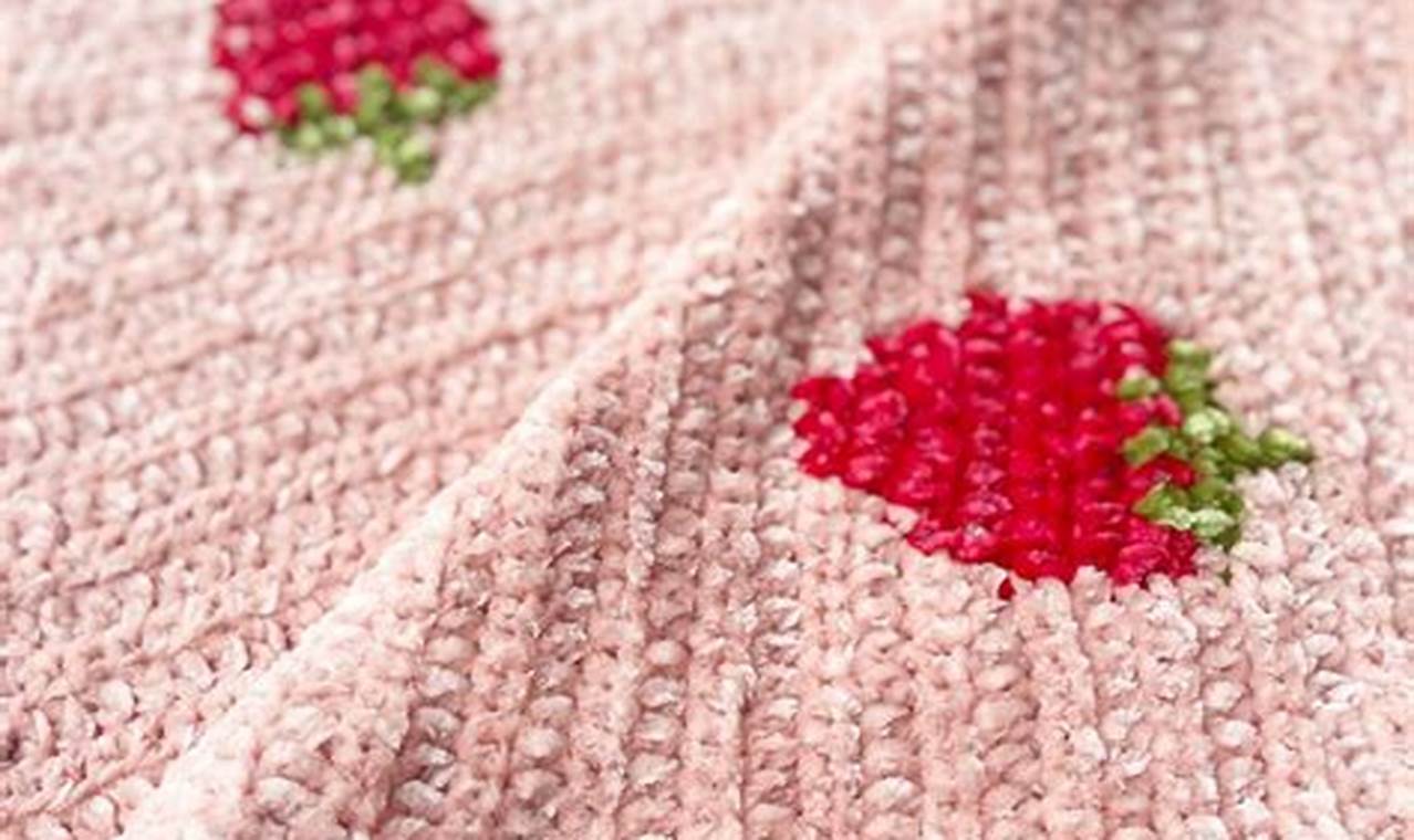 Cute Strawberry Baby Blanket: Soft & Adorable Quilts | Baby Care 101: Essential Tips for Happy, Healthy Babies