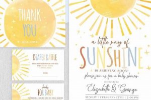 Bright Idea: Sunshine Baby Shower Invitations & More | Baby Care 101: Essential Tips for Happy, Healthy Babies