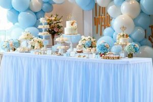 Lovely Baby Blue Table Cloths: Decor &amp; More! | Baby Care 101: Essential Tips for Happy, Healthy Babies