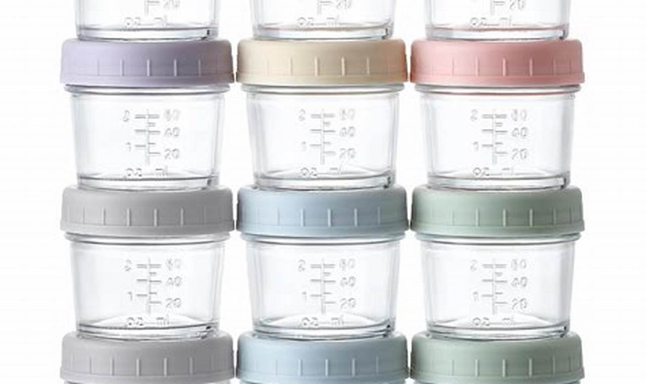 Best Baby Food Mason Jars: Safe Storage &amp; More! | Baby Care 101: Essential Tips for Happy, Healthy Babies