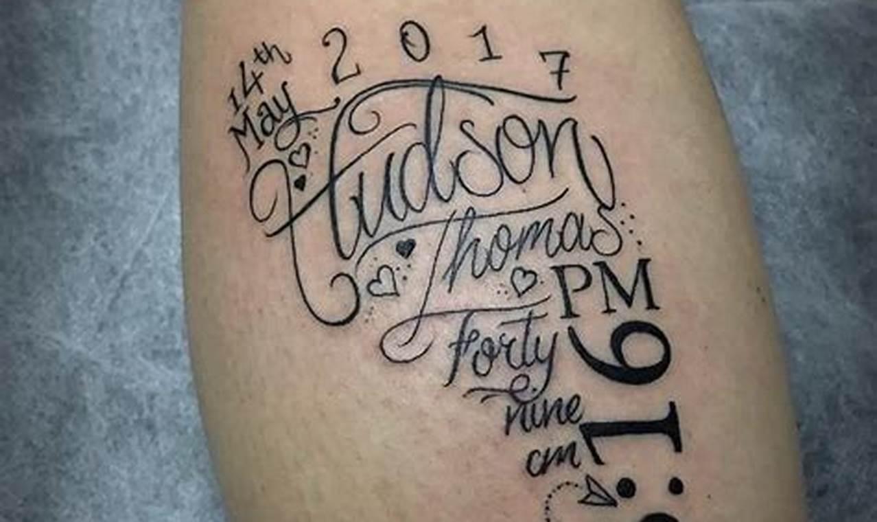 Meaningful Baby's Name Tattoo Ideas & Designs Baby Care 101: Essential Tips for Happy, Healthy Babies Meaningful Baby's Name Tattoo Ideas & Designs | Baby Care 101: Essential Tips for Happy, Healthy Babies