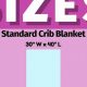 Baby Blanket Bliss: How Big Should a Baby Blanket Be? Guide | Baby Care 101: Essential Tips for Happy, Healthy Babies