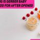 Baby Food Safety: How Long Does Opened Gerber Last? Tips &amp; Guide | Baby Care 101: Essential Tips for Happy, Healthy Babies