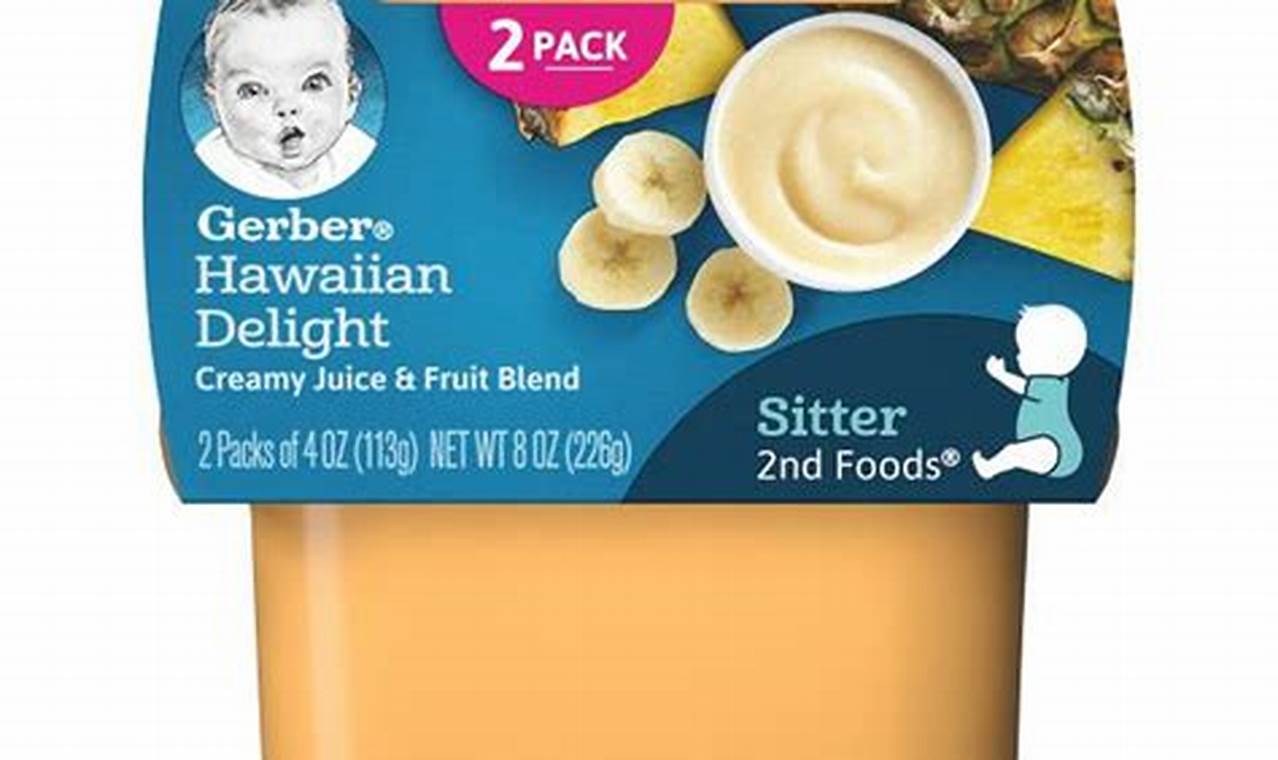 Best Hawaiian Delight Baby Food: A Tropical Treat! | Baby Care 101: Essential Tips for Happy, Healthy Babies