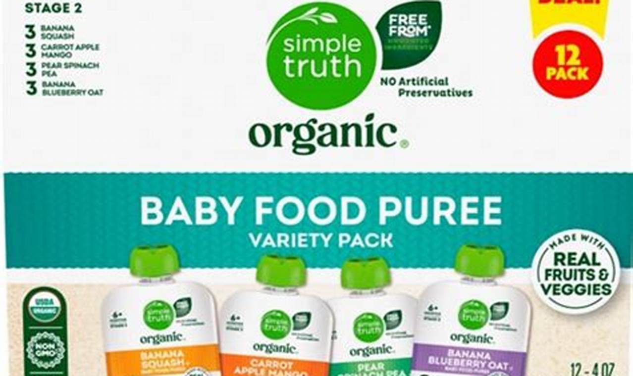 Best Simple Truth Organic Baby Food + Review [Year] | Baby Care 101: Essential Tips for Happy, Healthy Babies