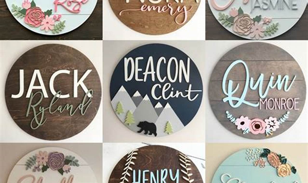 Personalized Baby Name Signs: Decor & Gifts | Baby Care 101: Essential Tips for Happy, Healthy Babies